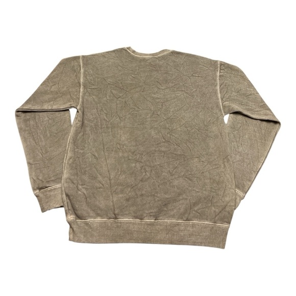 XXXTENTACION Tan Crewneck Sweater with Long Sleeves and Ribbed Cuffs NWOT - Picture 2 of 7